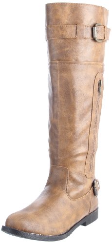 Madden Girl Womens Rickki Knee-High Boot,Tan Paris,8 M US