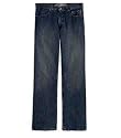 Harley-Davidson® Men's Boot Cut Medium Weight Blue Jeans. Back pocket embrodiery. 99027-09VM