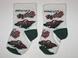 MINNESOTA WILD Team Logo Cotton BABY BOOTIES