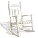 Slat Child Rocker - Pure White