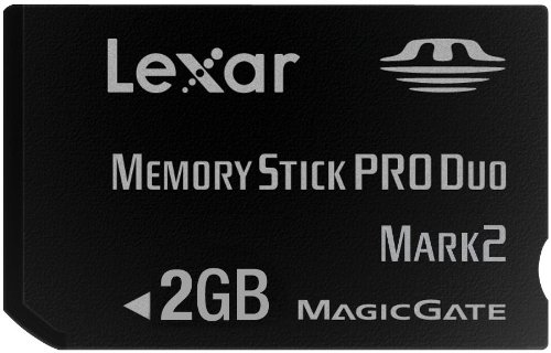 Lexar Memory Stick Pro Duo 2 GB Gaming Edition Flash Memory Card  Lexar Memory Stick Pro Duo 2 GB Gaming Edition Flash Memory Card