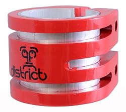 District Double Lite Clamp Red