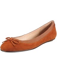 Buffalo London 207-3562 KID SUEDE TAN 01 110678 Damen Ballerinas