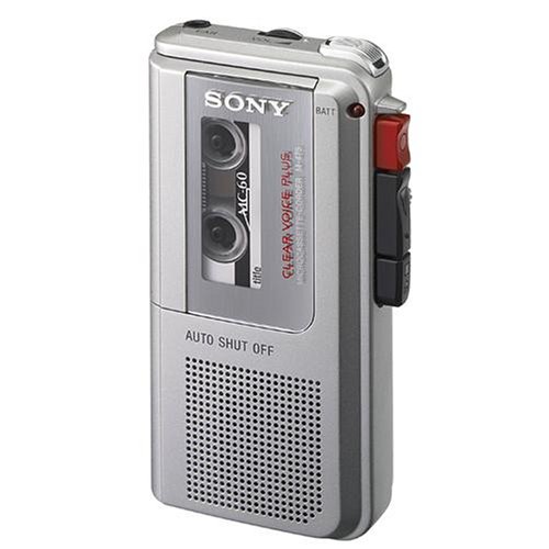 Sony M-475 - Microcassette dictaphone - silver