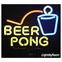 Neon "Beer Pong" Sign