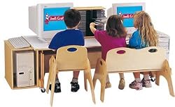 Jonti-Craft 0348JC COMPUTER TABLE - 60 INCH - WHITE