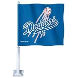 MLB Los Angeles Dodgers Car Flag