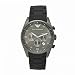 Emporio Armani Men's AR5889 Sport Chronograph Silicone Accent Black Dial Watch