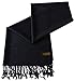 Black Solid Color Shawl Pashmina Scarf Wrap Shawls Pashminas NEW