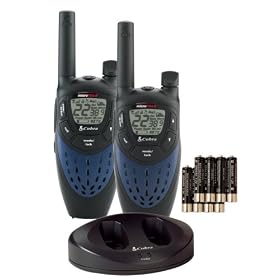 Cobra PR 4100-2 WX VP 16-Mile GMRS FRS 2-Way Radio (Twin Pack) by 2 Way Radio