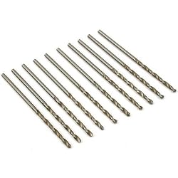 10 HSS Drill Bits Jewelers Drilling Rotary Tools #50