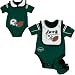 Newborn New York Jets Bib, Creeper, & Bootie Set