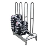 Pro Down Double Wide Shoulder Pad Rack
