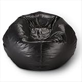 Ace Bayou ABC Life Style Furniture Large Bean Bag, Matte Black