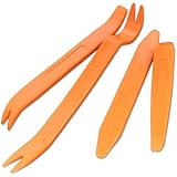 KINGLAKE&reg; Auto Door Clip Panel Trim Removal Tool Kits for Car Dash Radio Audio Installer Pry Tool 4Pcs