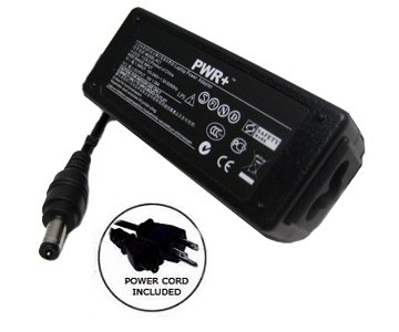 Pwr+ Ac Adapter for Samsung Np-n135-ka01us Np-n150-ja01us Ja02us Ja03us Ja04us Ja06us Ja07us Ja08us Ja09us Jp05us Jp06us Np-n150p Jp07us Jpb1us Np-n210 Np-n210-ja02us Np-n220p Np-n220-jp01us Np-n230-ja01us Np-n310-haa2us Np-n315-ja01us Np-nb30-jp02us Np-nf210 Np-nf210-a01us A02us Np-n110 Np-n120 Np-n130 Np-n140 Np-n510 Np-nb30 Np-nc10 Np-nc20 Np-nf310 Ac Adapter Power Supply Cord Laptop Battery Charger