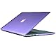 Purple Hard Cover Rubberized Case Protector compatible for Apple MacBook Pro Retina 13.3
