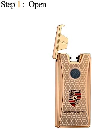 HAOZHE®USB Rechargeable Shake-induction Windproof Arc Lighter.