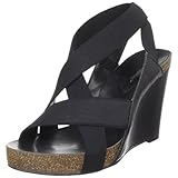 IMAGE OF BCBGeneration Women's Tundra Wedge Sandal,Black,7.5 M US