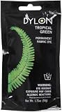 Dylon Permanent Fabric Dye -Tropical Green