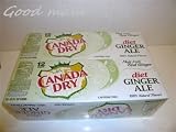 【DIET GINGER　ALE　CANADA DRY】（24缶×3ケース　72缶　）ダイエットジンジャーエールカナダドライ　355ｍｌ×24缶