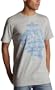zoo york Men's Fat N Houndstooth T-Shirt,Heather Grey,X-Large
