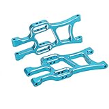 GoolRC 108019 1/10 Upgrade Parts Blue Aluminum Front Lower Suspension Arm for HSP RC Car