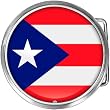 Puerto Rico Flag Belt Buckle