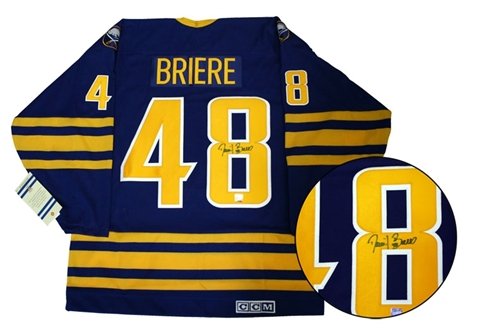 Daniel Briere Hand Signed Replica ''Retro'' Jersey
