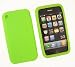 GREEN Apple iPhone 3G 3Gs 8GB 16GB 32GB Textured Silicone Skin Case Cover + Free Screen Protector (Many Colors Available)