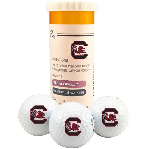 South Carolina Gamecocks Rx 3-pack Golf Balls