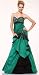 #20128 Green Strapless Embroidery Sequins Pageant ...