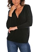 Fleur Bleue Jersey Daphne (Negro)