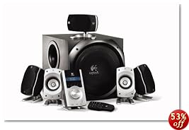 Logitech Z-5500 THX-Certified 505-Watt 5.1 Digital Surround Sound Speaker System