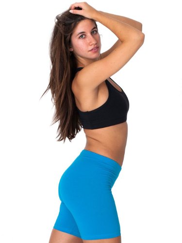 American Apparel Cotton Spandex Jersey Cycle Short