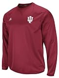 Indiana Hoosiers adidas Cardinal 2011 Football Adizero Sideline Practice Crewneck Sweatshirt