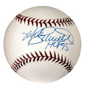 Mike Schmidt Signed HOF 95 MLB Baseball