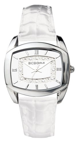 BCBGirls Women's Crystal Accented Cool Contrast Collection Watch #GL2037