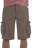 Marc Ecko - Marc Ecko Collection - Men's Orange Plaid Shorts (Coriander)