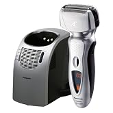 Panasonic Arc IV Nanotech Vortex Wet/Dry Rechargeable Shaver, Silver