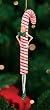 Patience Brewster Krinkles Candy Cane Christmas Ornament