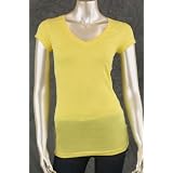 ActiveBasicV-NeckTeeMultipleColorsCottonSpandex