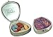 Designer Pill Box by Houder - Decorative Pill Case with Gift Box - Carry Your Meds in Style (Shell)