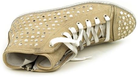 Stokton Funker Fert Womens Size 10 Tan Leather Sneakers Shoes EU 40