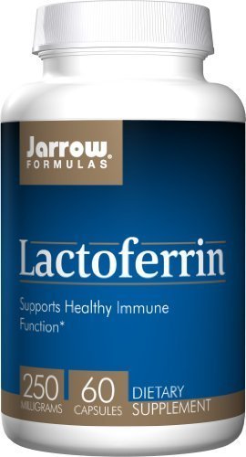 Jarrow Formulas Lactoferrin 250mg, 120 Capsules Jarrow Formulas Lactoferrin 250mg, 120 Capsules