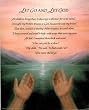 Professionally Framed Let Go, Let God religious motivational poem Art POSTER - 13x19 with RichAndFramous Black Wood Frame