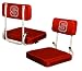NIB NC State Wolfpack NCSU Hardback Stadium Seat Chair