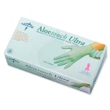 Medline Industries MDS195076 Exam Gloves, Latex Free, Synthetic, Large, 100/BX, Green