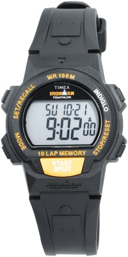 Timex Midsize T5K173 Ironman Basic 100-Lap Digital Resin Strap Watch