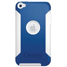 Otterbox Commuter Series Case for Apple iTouch 4G (Blue/White): Electronics